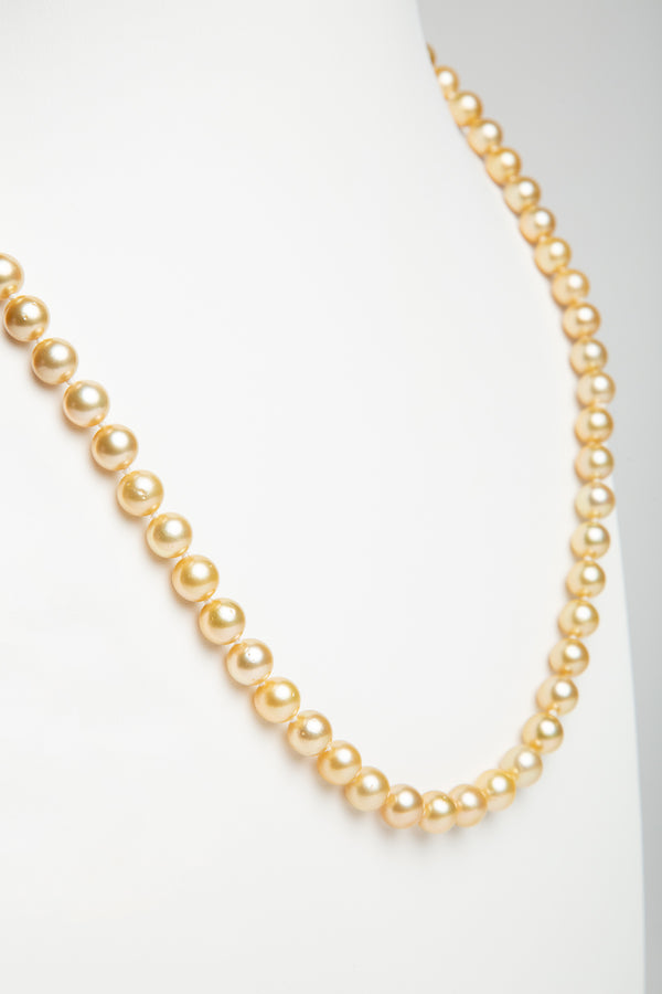 MAXFIELD PRIVATE COLLECTION | 9-10MM ROUND PEARL NECKLACE