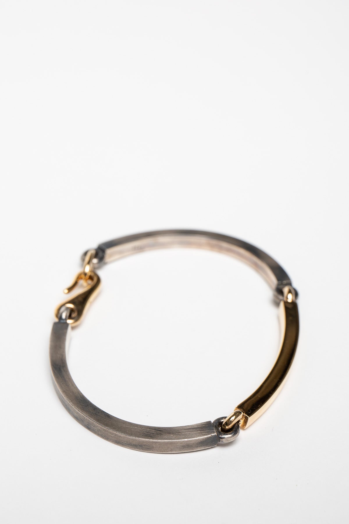 MAOR | YELLOW GOLD & SILVER PERIHELION BRACELET - MAXFIELD LA