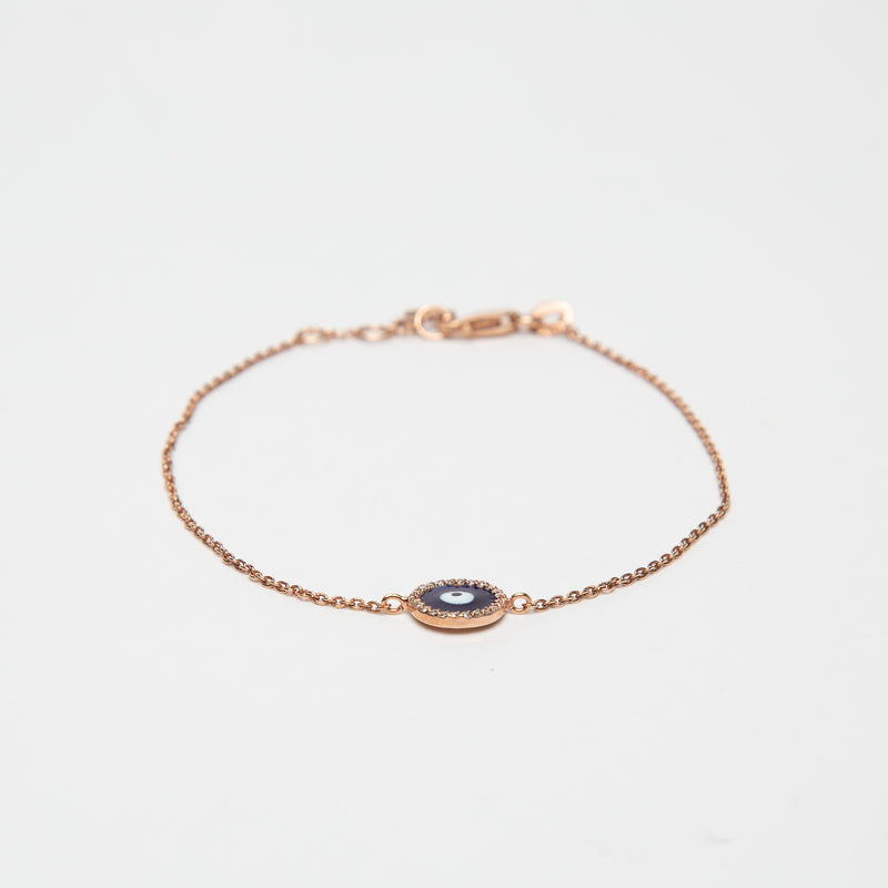 FIYA JEWELLERY | ENAMEL EVIL EYE BRACELET