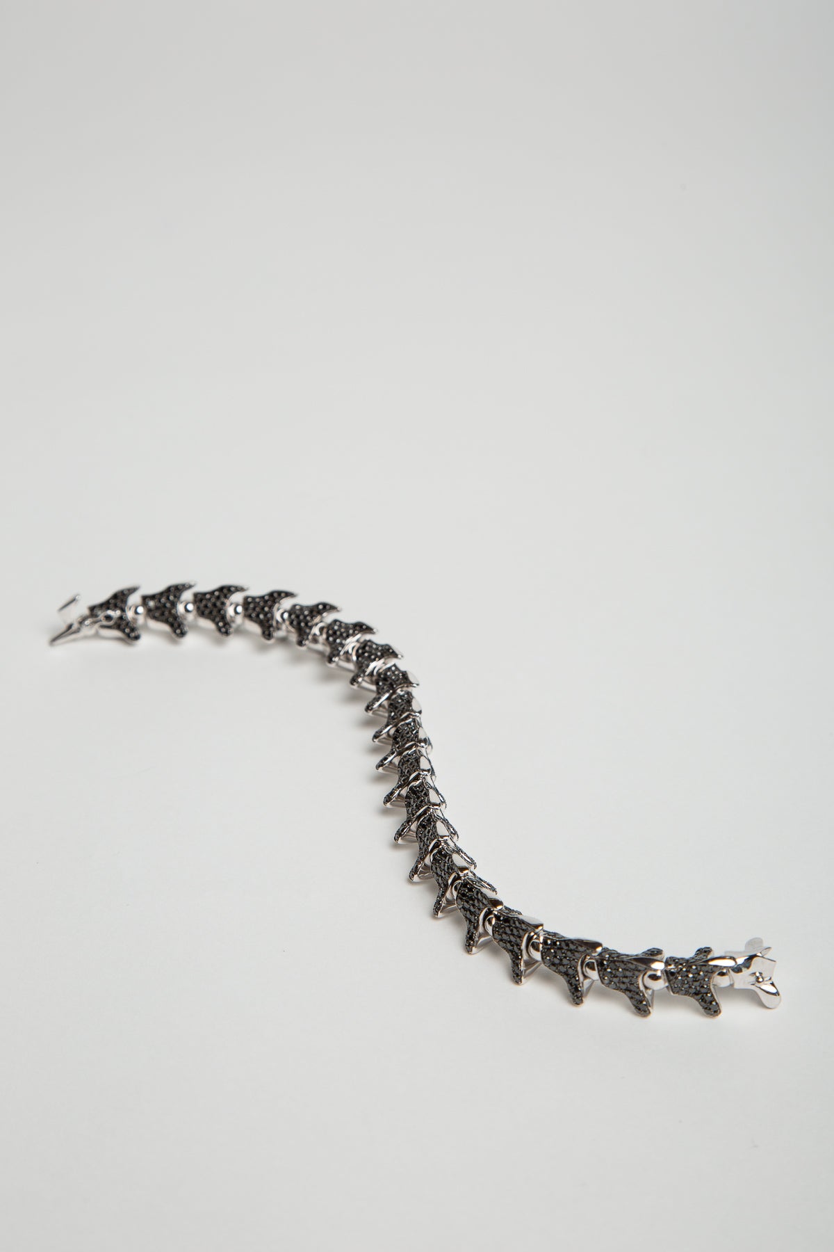 SHAUN LEANE | BLACK DIAMOND SPINE BRACELET - MAXFIELD LA