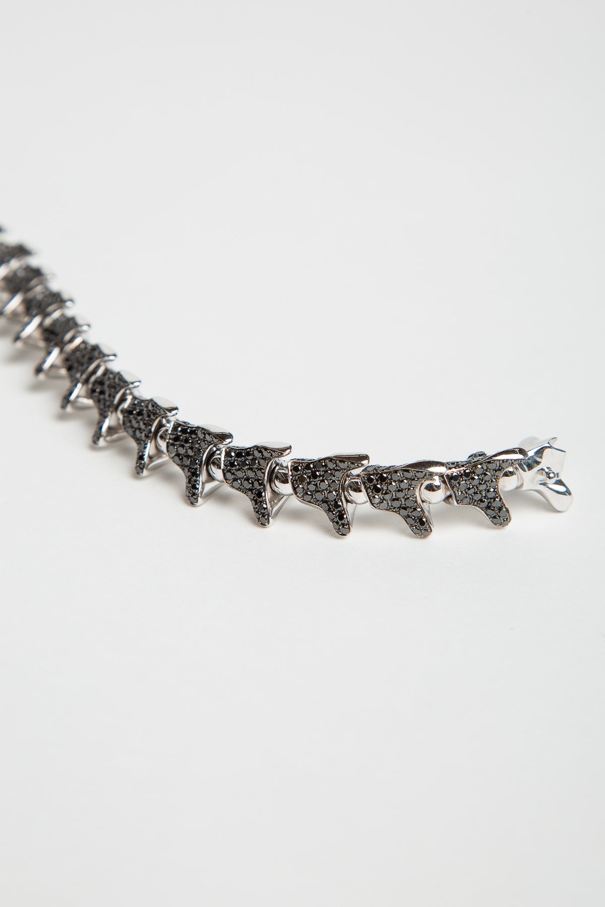 SHAUN LEANE | BLACK DIAMOND SPINE BRACELET - MAXFIELD LA