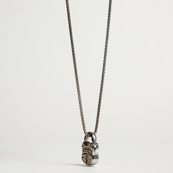 STEPHEN WEBSTER | ONYX PADLOCK PENDANT