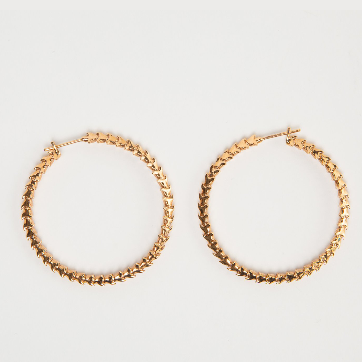 【HYERES LOR】22SS★ Essence 14K Raphine volume earring M Lotte Duty Free