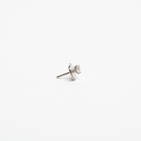 YVONNE LEON | PEAR SHAPE DIAMOND STUD EARRING