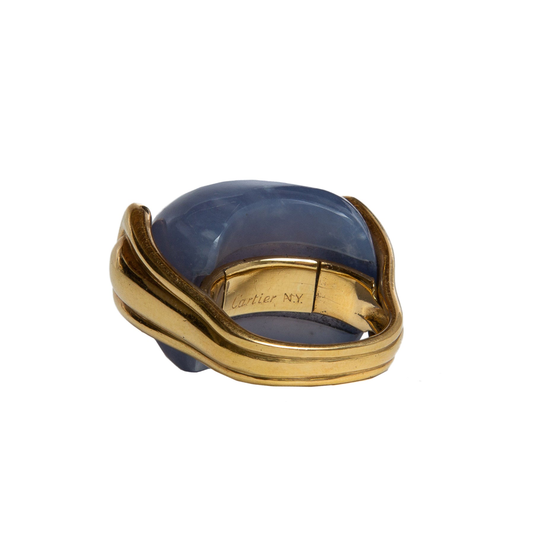 CARTIER | VINTAGE CHALCEDONY RING