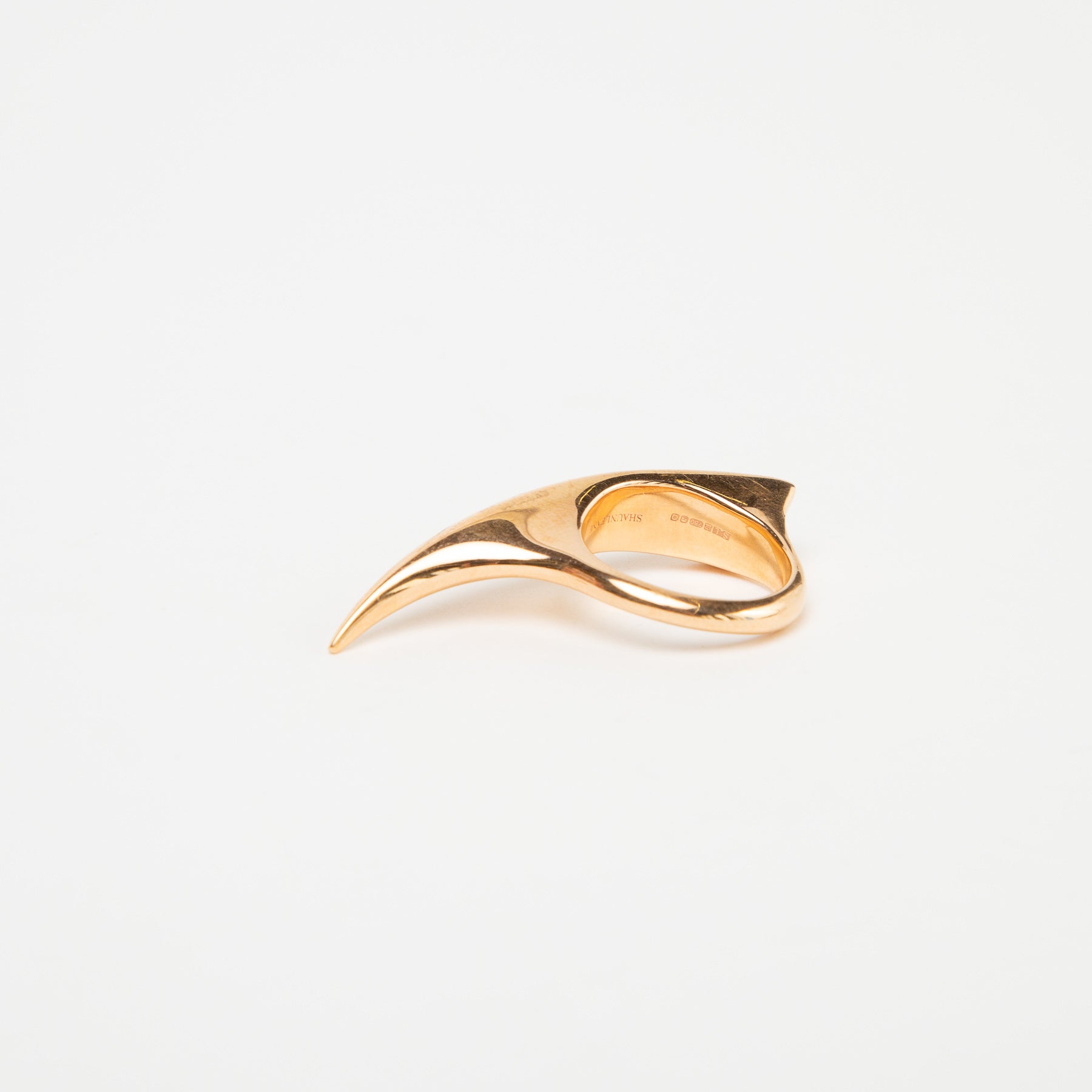 SHAUN LEANE | ROSE GOLD SABRE RING - MAXFIELD LA