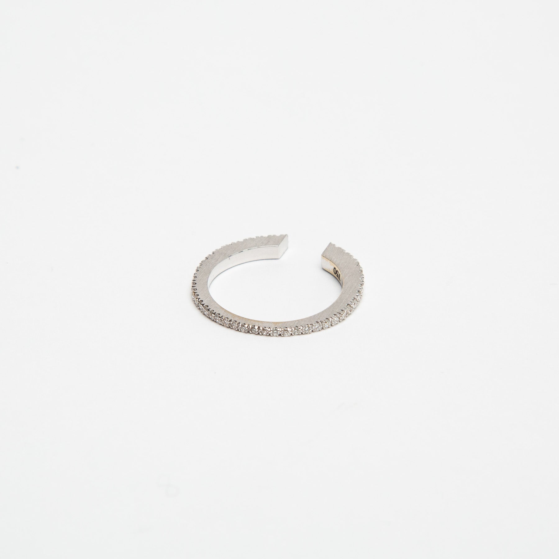 HADAR NORNBERG | PAVE DIAMOND UNTITLED RING - MAXFIELD LA
