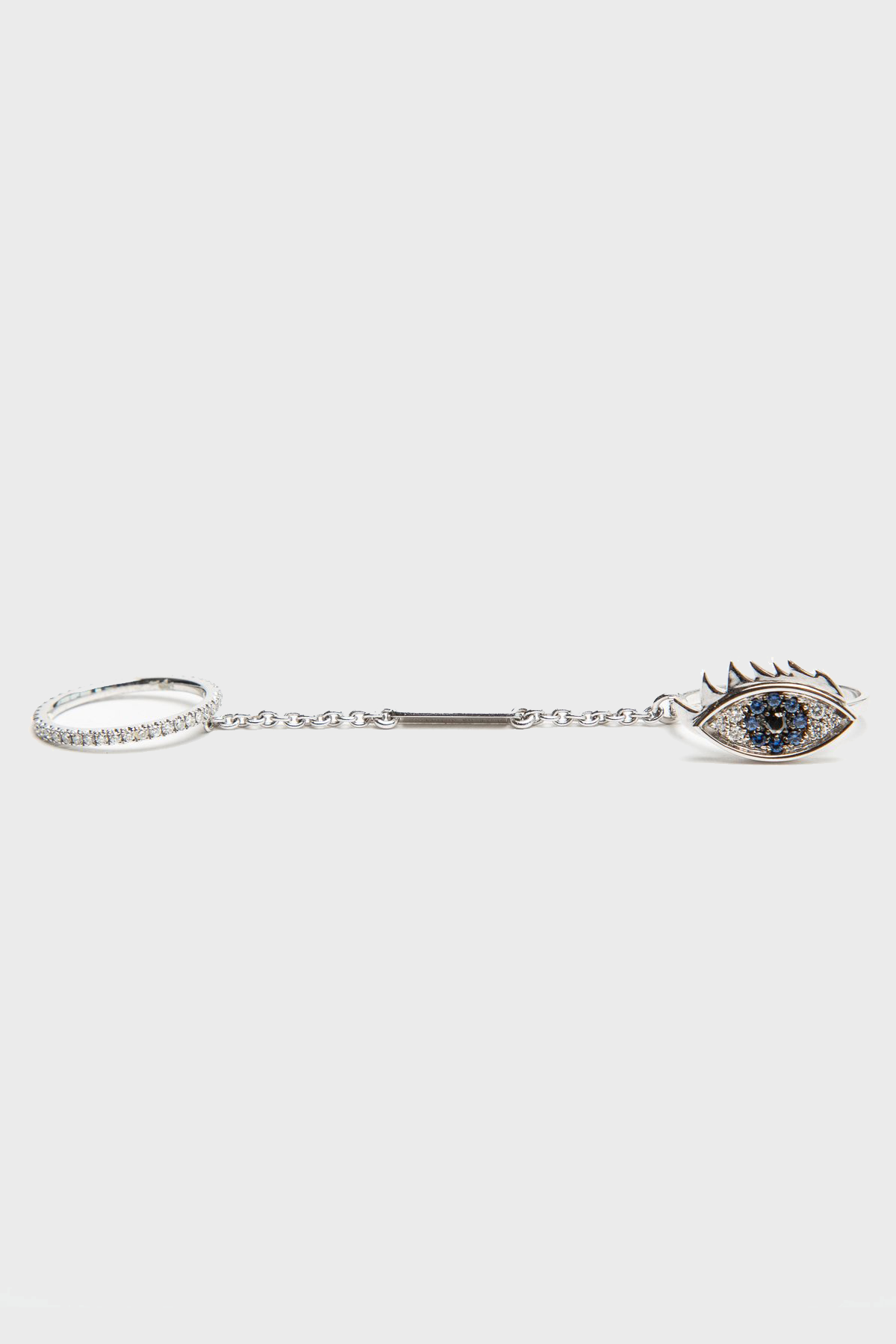 DELFINA DELETTREZ | 2 IN 1 DIAMOND EYE RING - MAXFIELD LA