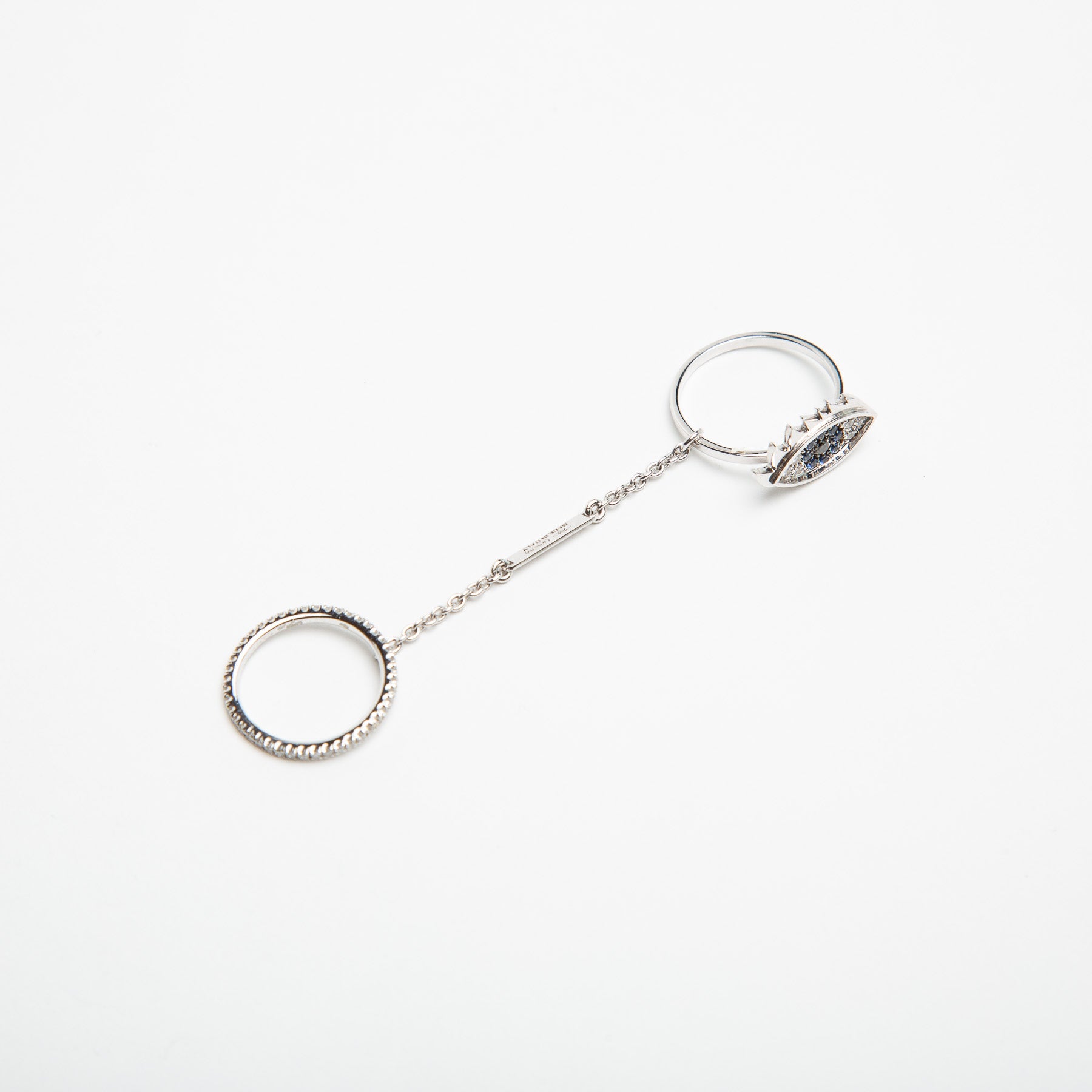 DELFINA DELETTREZ | 2 IN 1 DIAMOND EYE RING - MAXFIELD LA