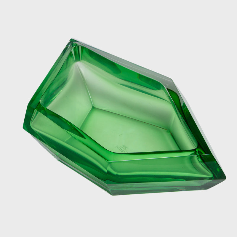PURHO | GREEN KASTLE MURANO GLASS BOWL