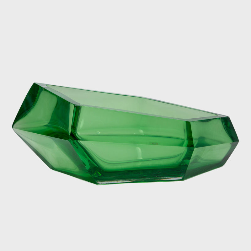 PURHO | GREEN KASTLE MURANO GLASS BOWL