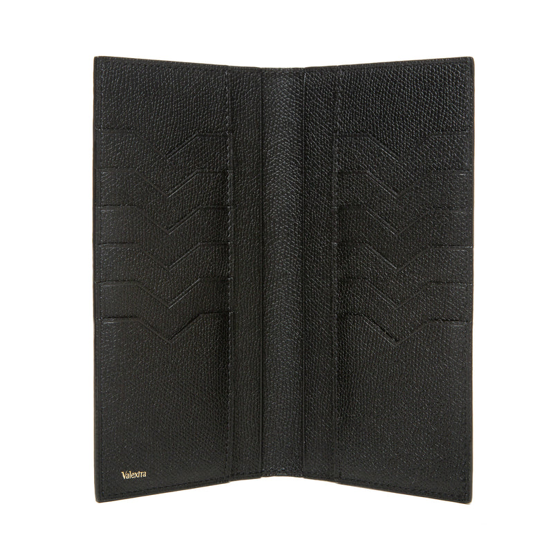 VALEXTRA | VERTICAL LEATHER WALLET