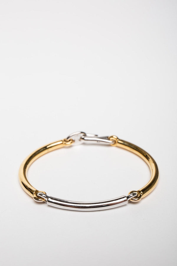 MAOR | 18K SOLSTICE YELLOW AND WHITE GOLD BRACELET
