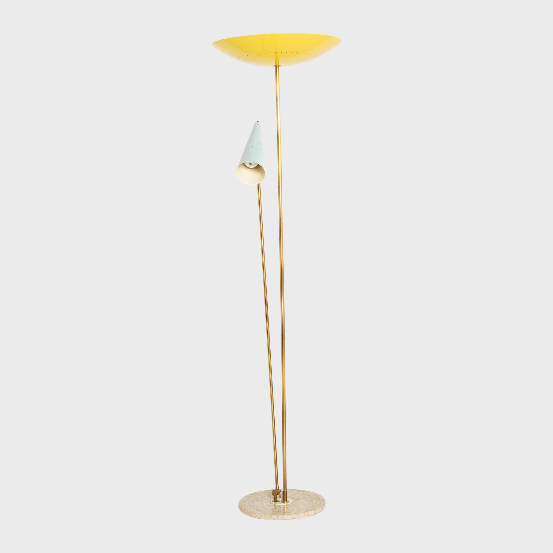 MAXFIELD PRIVATE COLLECTION | TWO SHADE FLOOR LAMP