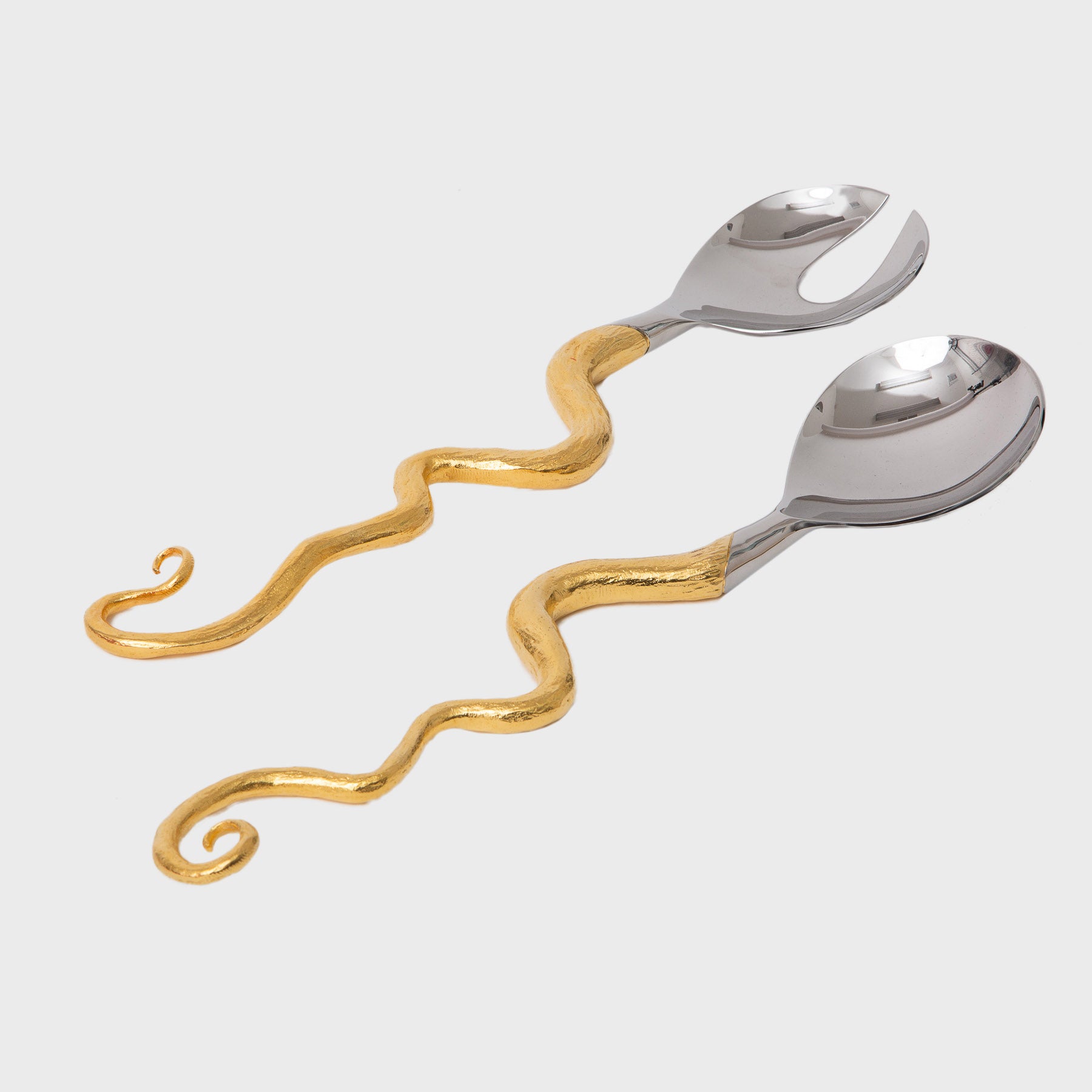 L'OBJET | TWISTED HORN SERVING SET - MAXFIELD LA