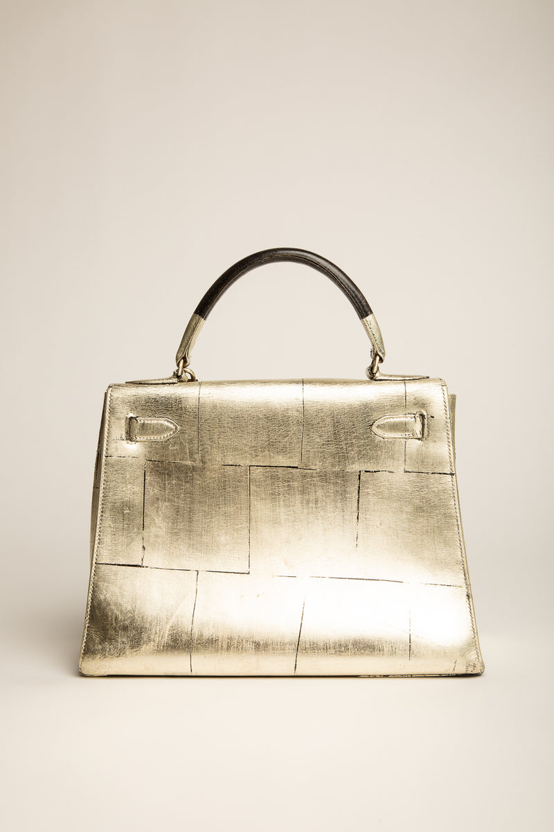 HERMÈS  KELLY WHITE GOLD BAG – MAXFIELD LA