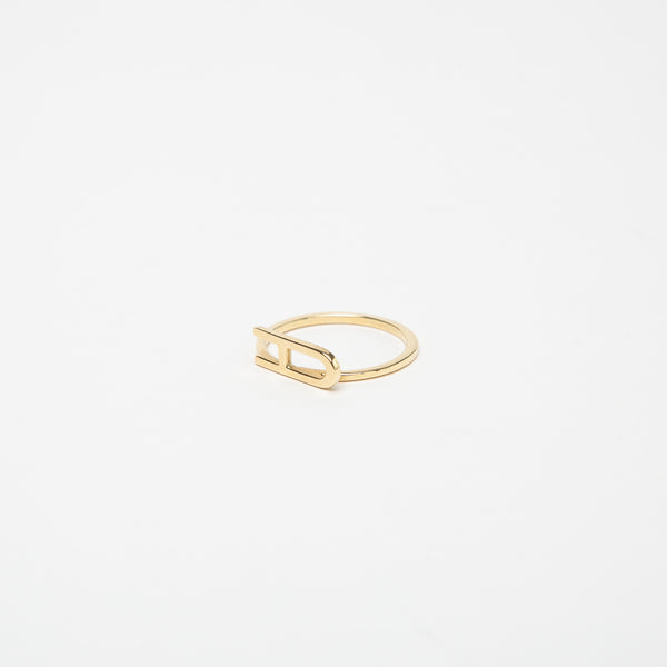 KWIT | 14K GOLD LETTER A RING