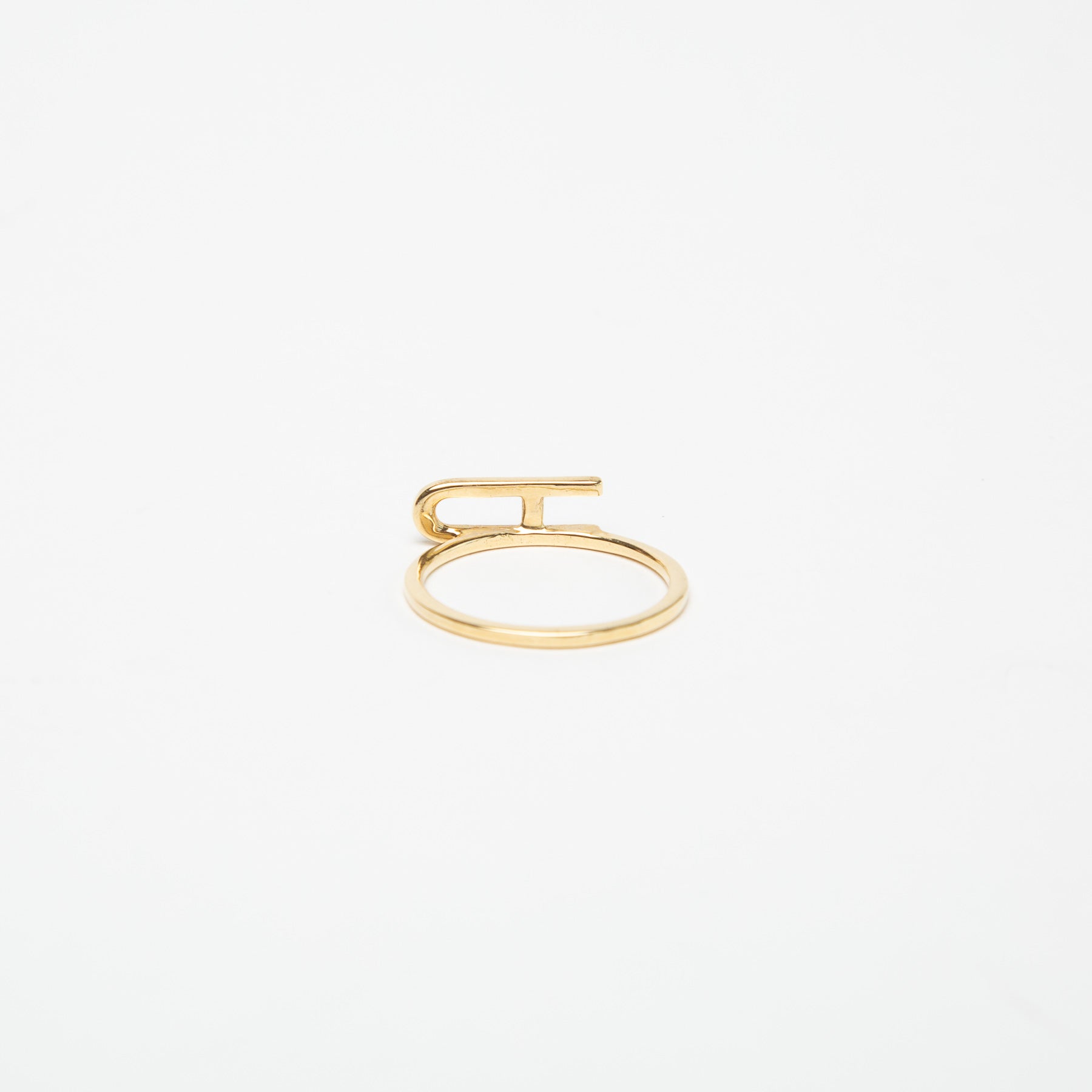 KWIT | 14K GOLD LETTER A RING - MAXFIELD LA