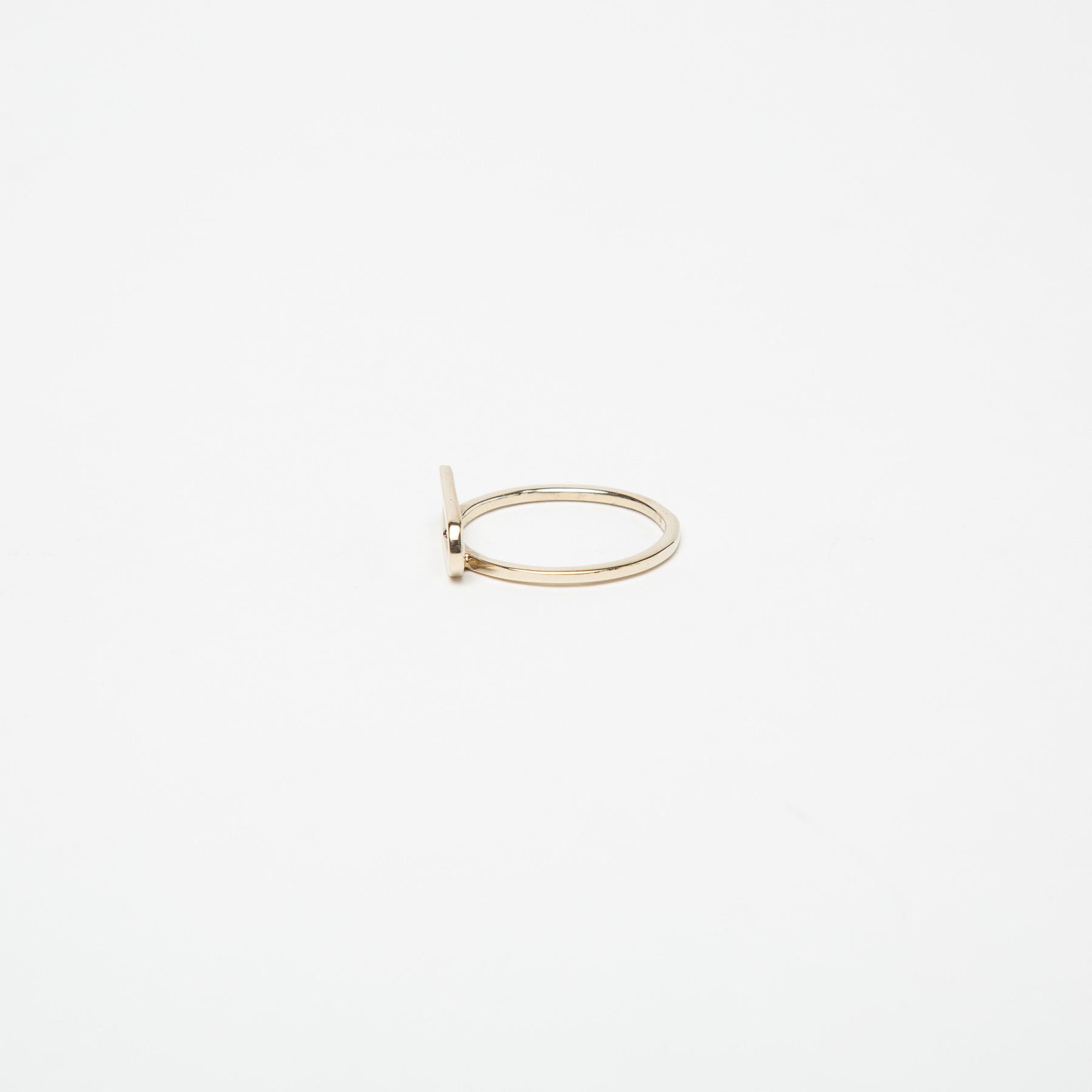 KWIT | 14K GOLD LETTER A RING - MAXFIELD LA