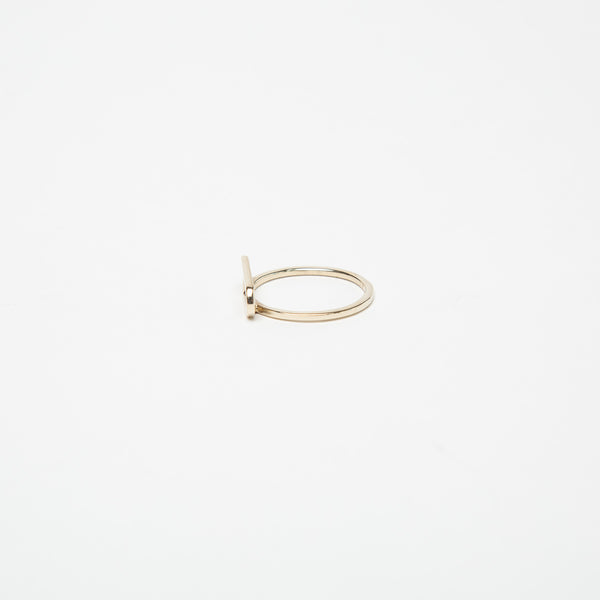 KWIT | 14K GOLD LETTER A RING