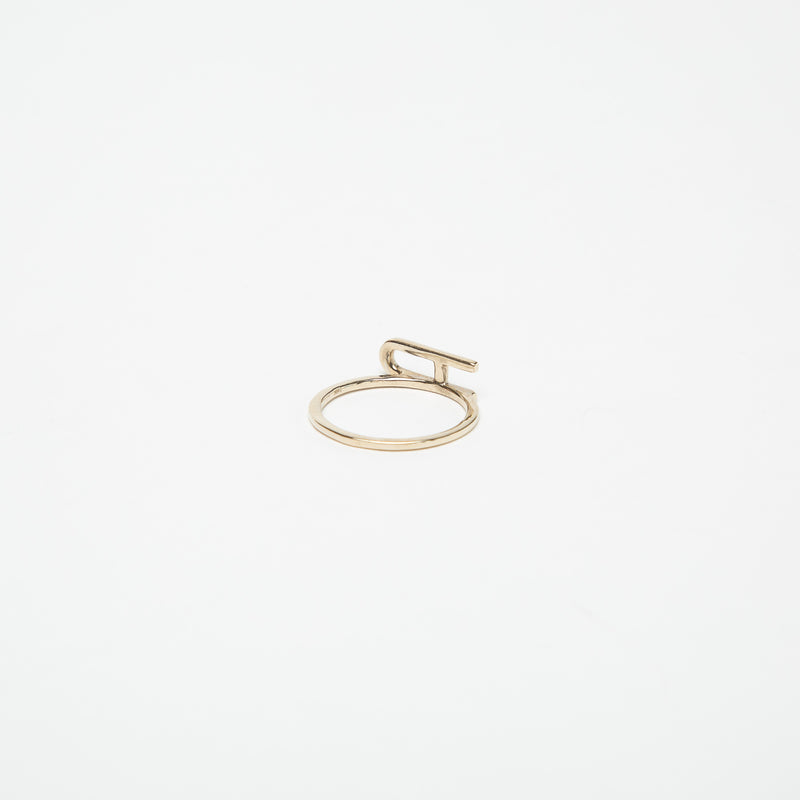 KWIT | 14K GOLD LETTER A RING