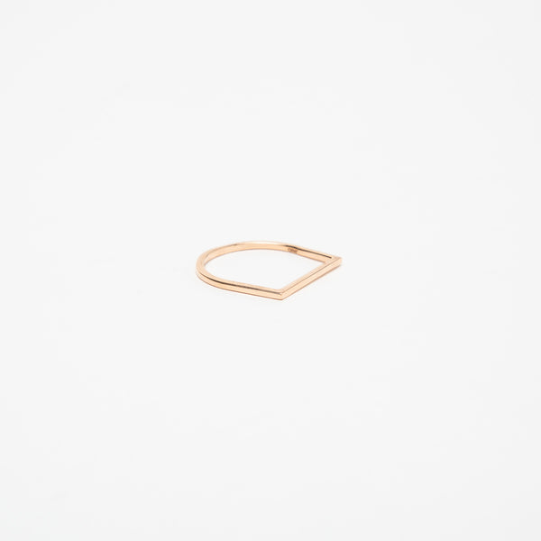 KWIT | 14K GOLD LETTER I RING