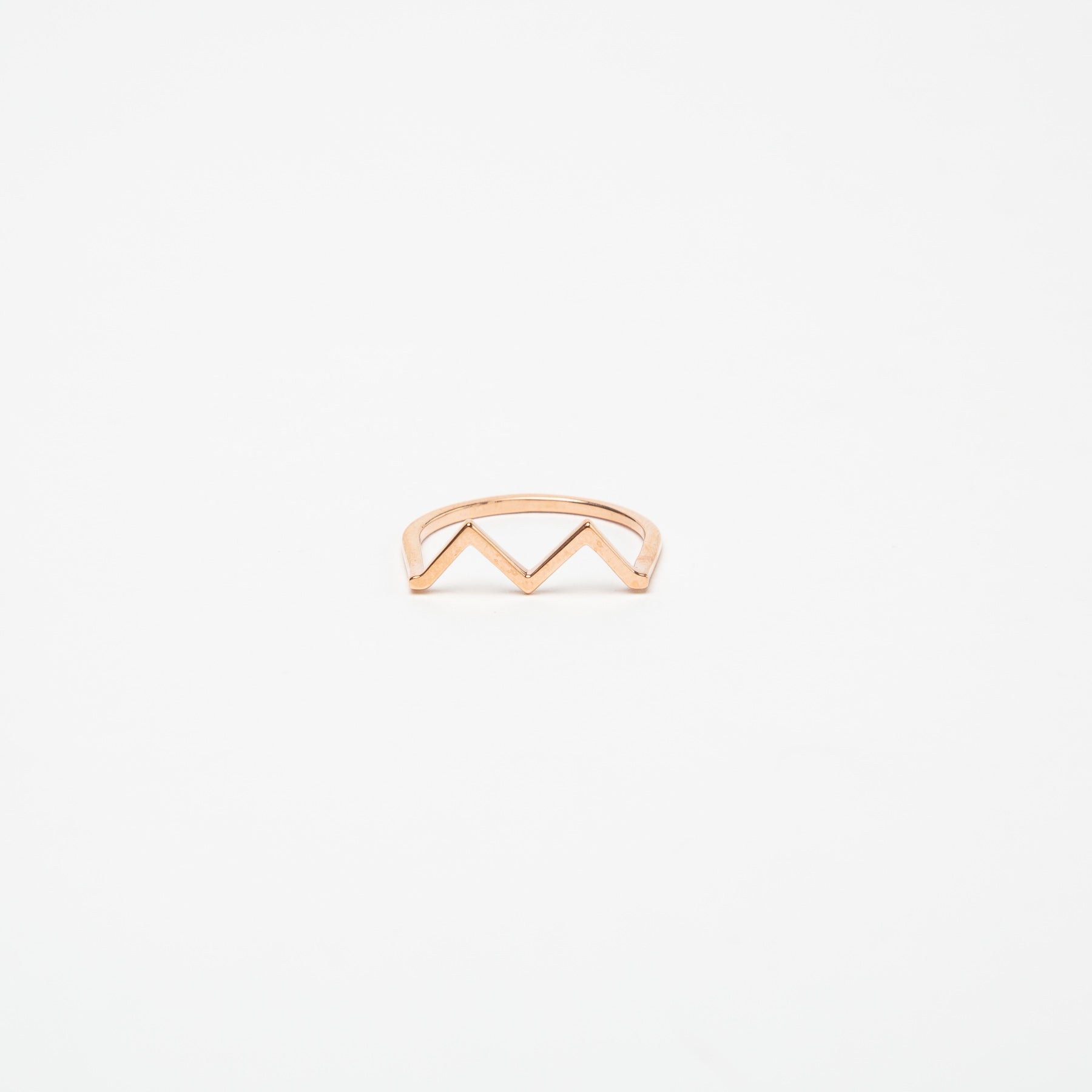 KWIT | 14K GOLD MW ZIG ZAG RING - MAXFIELD LA