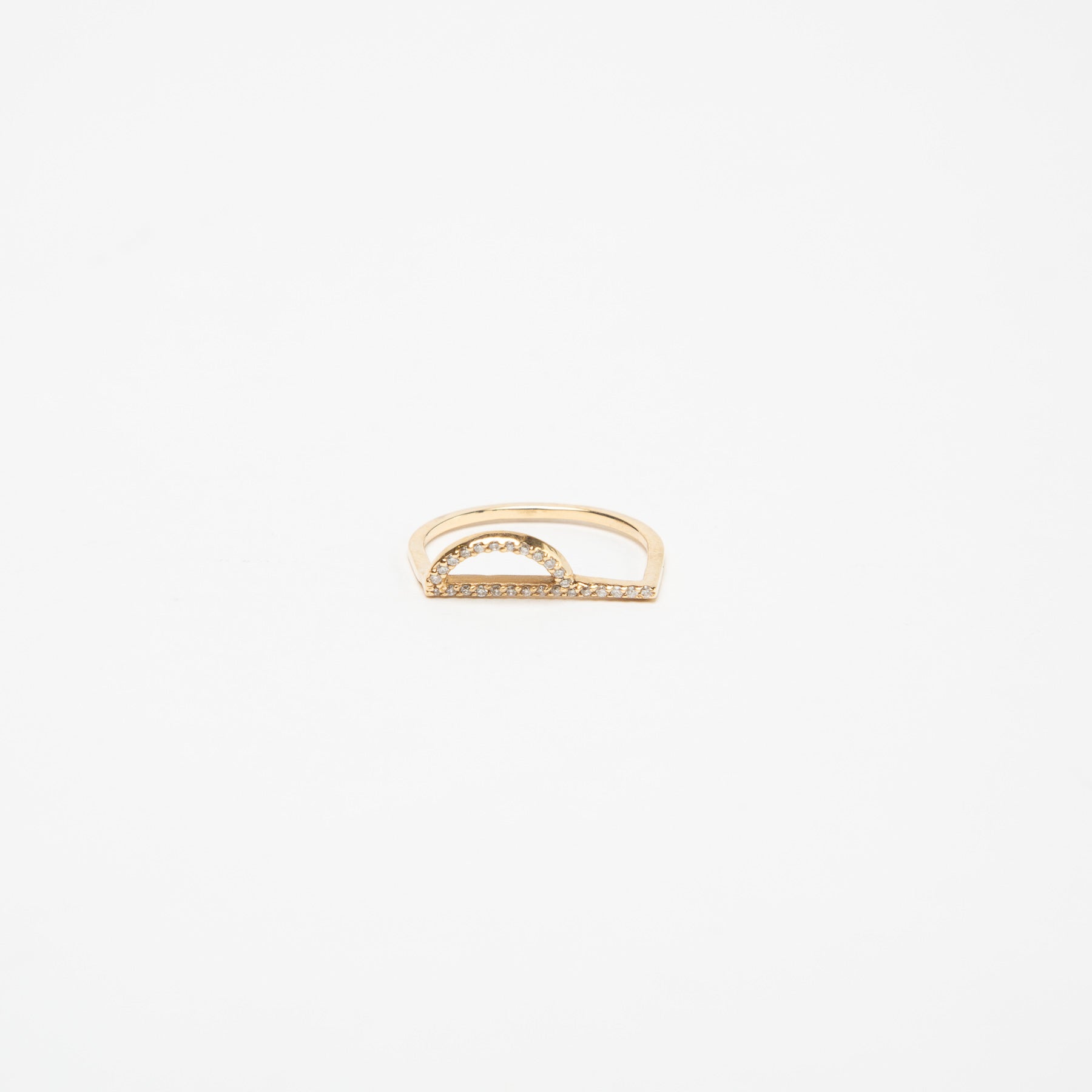 KWIT | LETTER P DIAMOND RING - MAXFIELD LA
