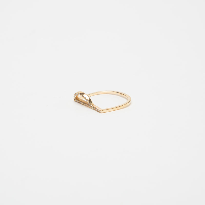 KWIT | LETTER P DIAMOND RING