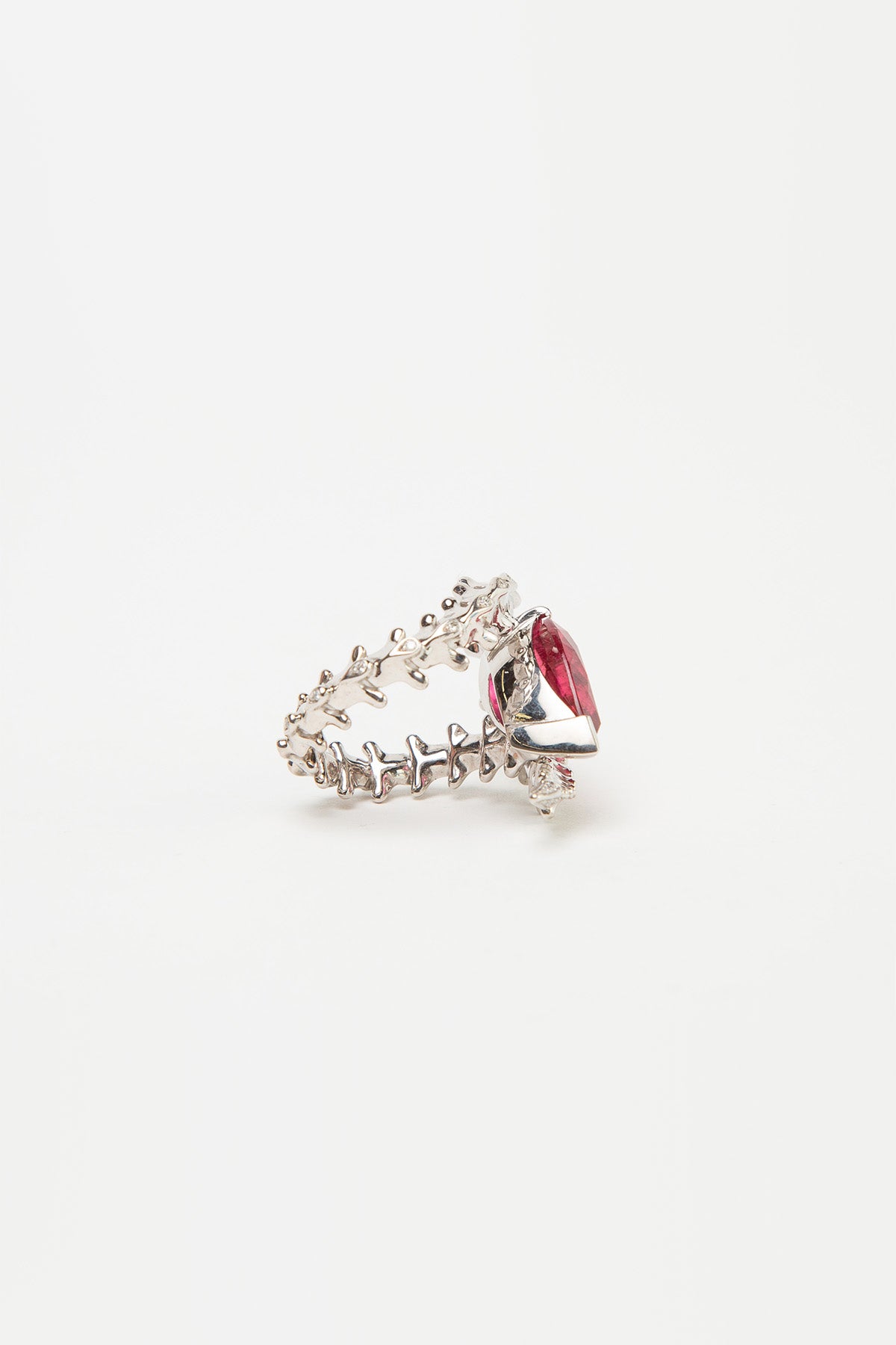 SHAUN LEANE | RUBELITE SERPENT RING - MAXFIELD LA