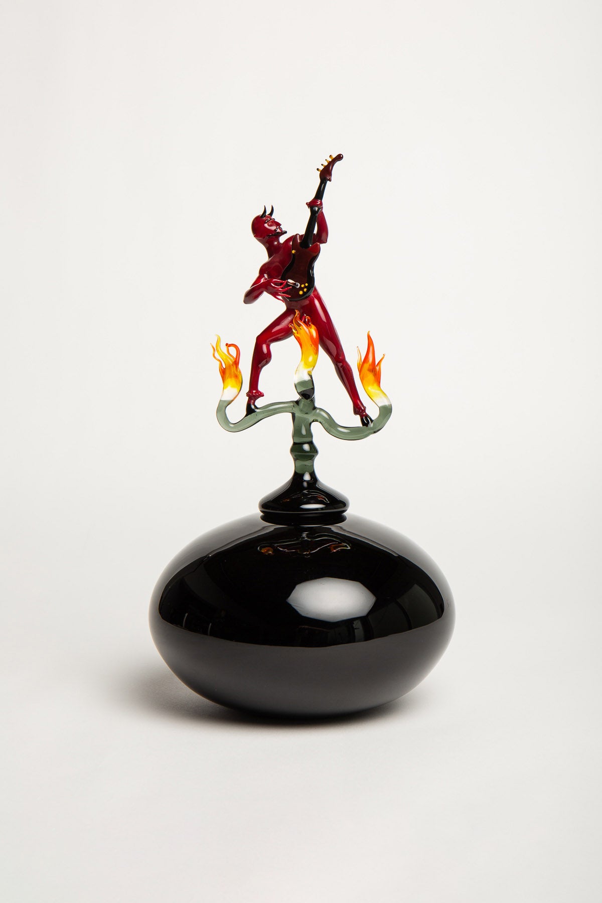 MAXFIELD PRIVATE COLLECTION | LARGE DEVIL WITH GUITAR BOTTLE