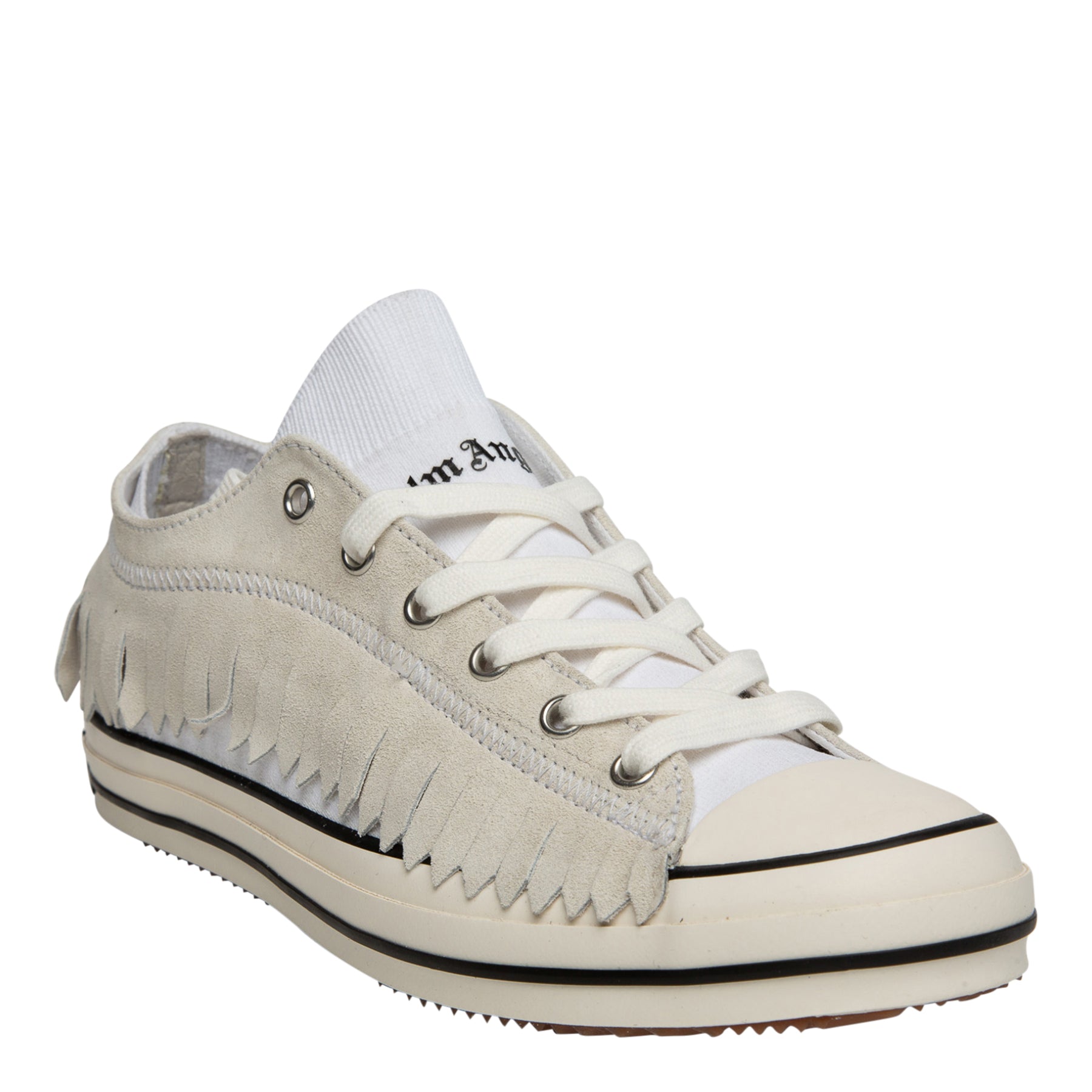 PALM ANGELS | FRINGE LOW-TOP SNEAKERS - MAXFIELD LA