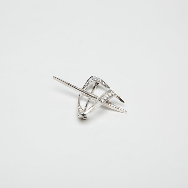 MAXFIELD COLLECTION | 20TH CENTURY DIAMOND BROOCH