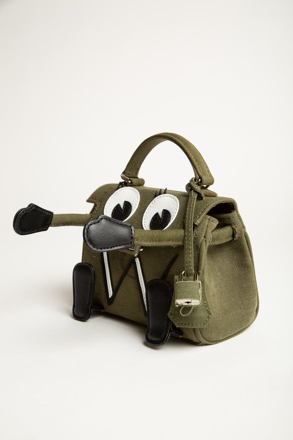 READYMADE | DR WOO ARMY GREEN MONSTER BAG