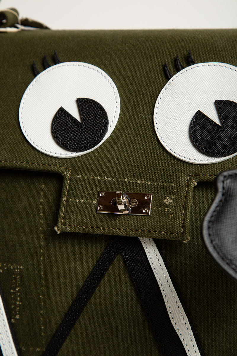 READYMADE | DR WOO ARMY GREEN DOLL BAG