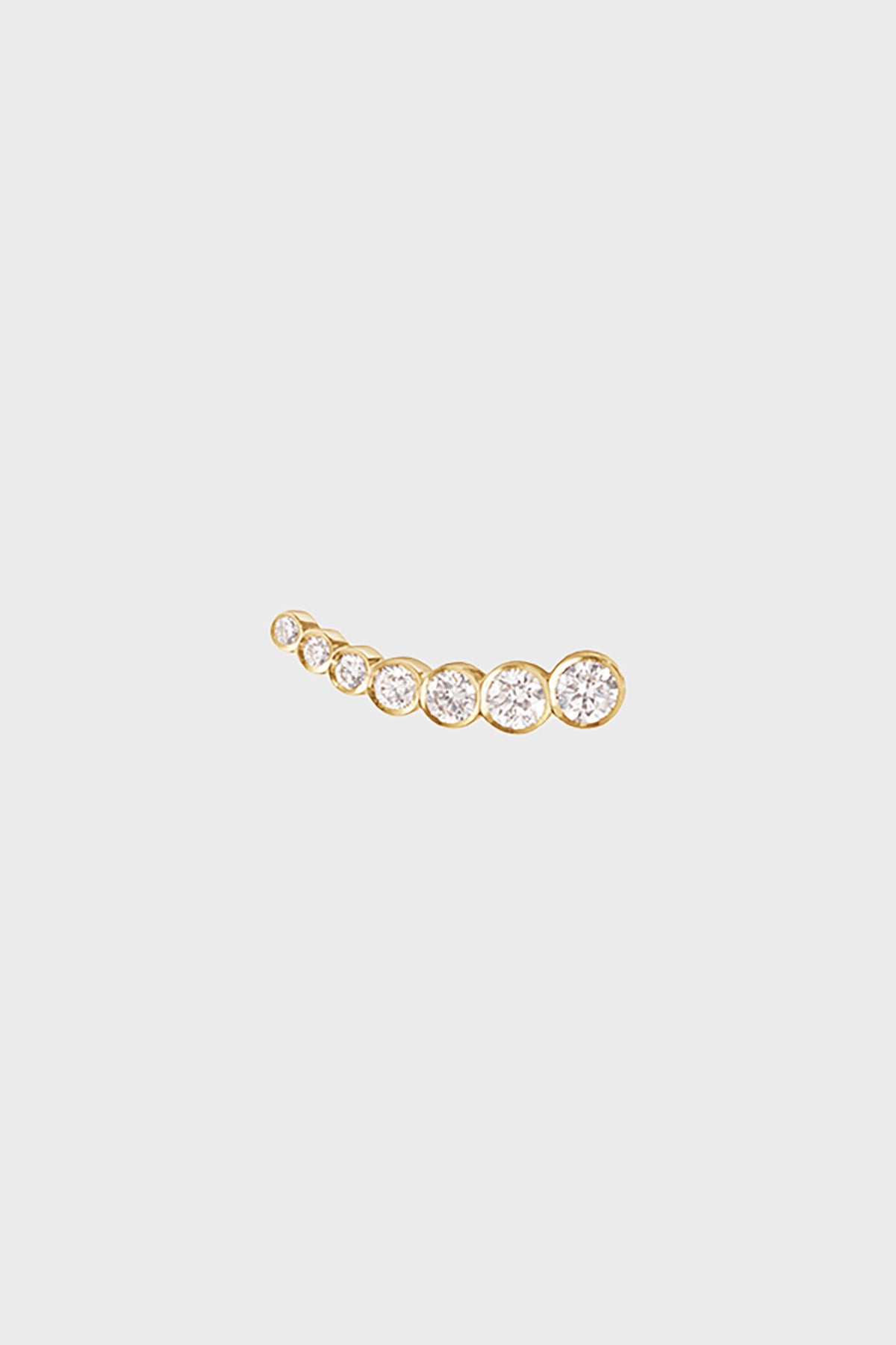 SOPHIE BILLE BRAHE | PETITE CROISSANT DE LUNE RIGHT EARRING - MAXFIELD LA