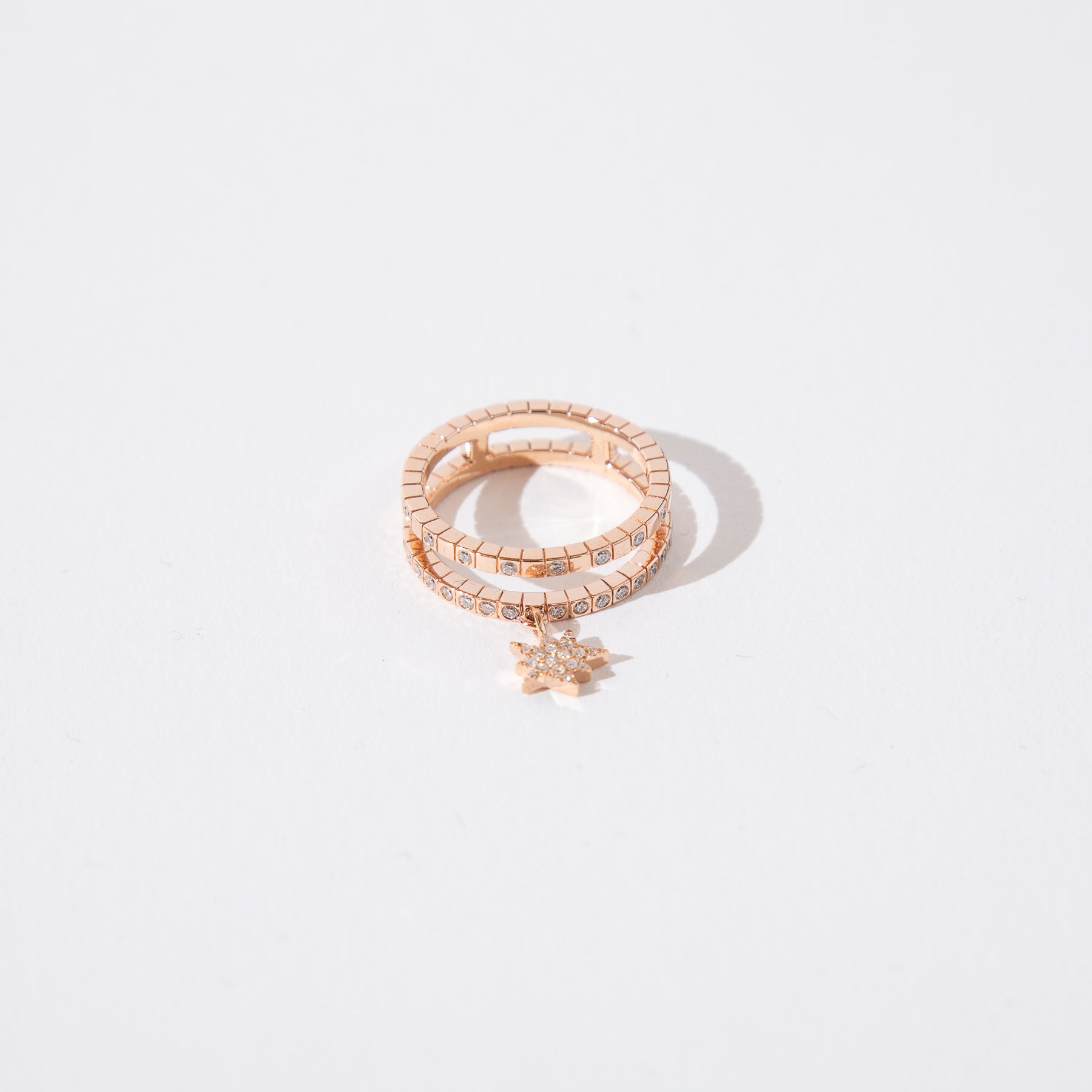 DIANE KORDAS | DOUBLE COSMOS EXPLOSION DIAMOND RING - MAXFIELD LA