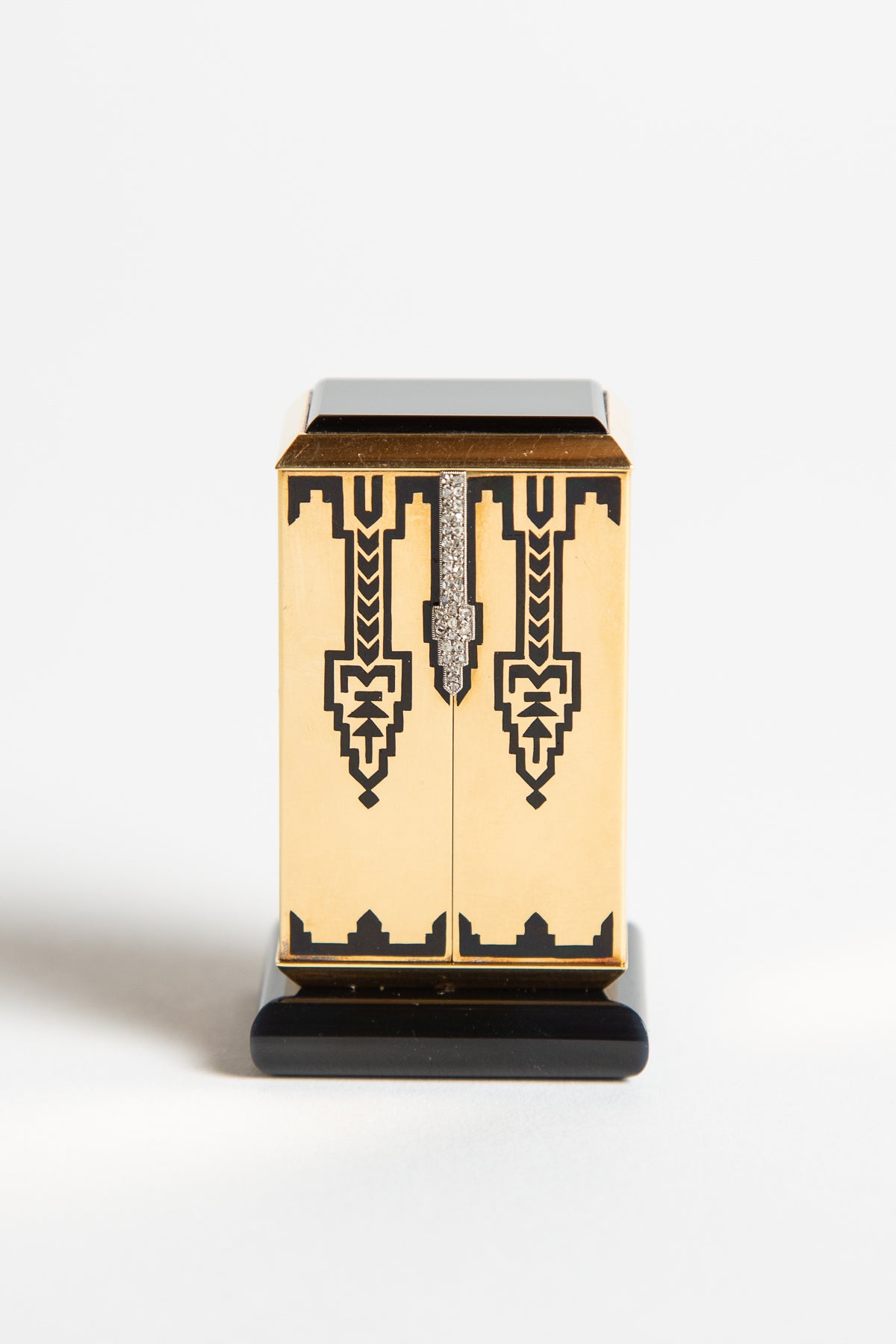 CARTIER | 1920'S ART DECO MINI CLOCK - MAXFIELD LA