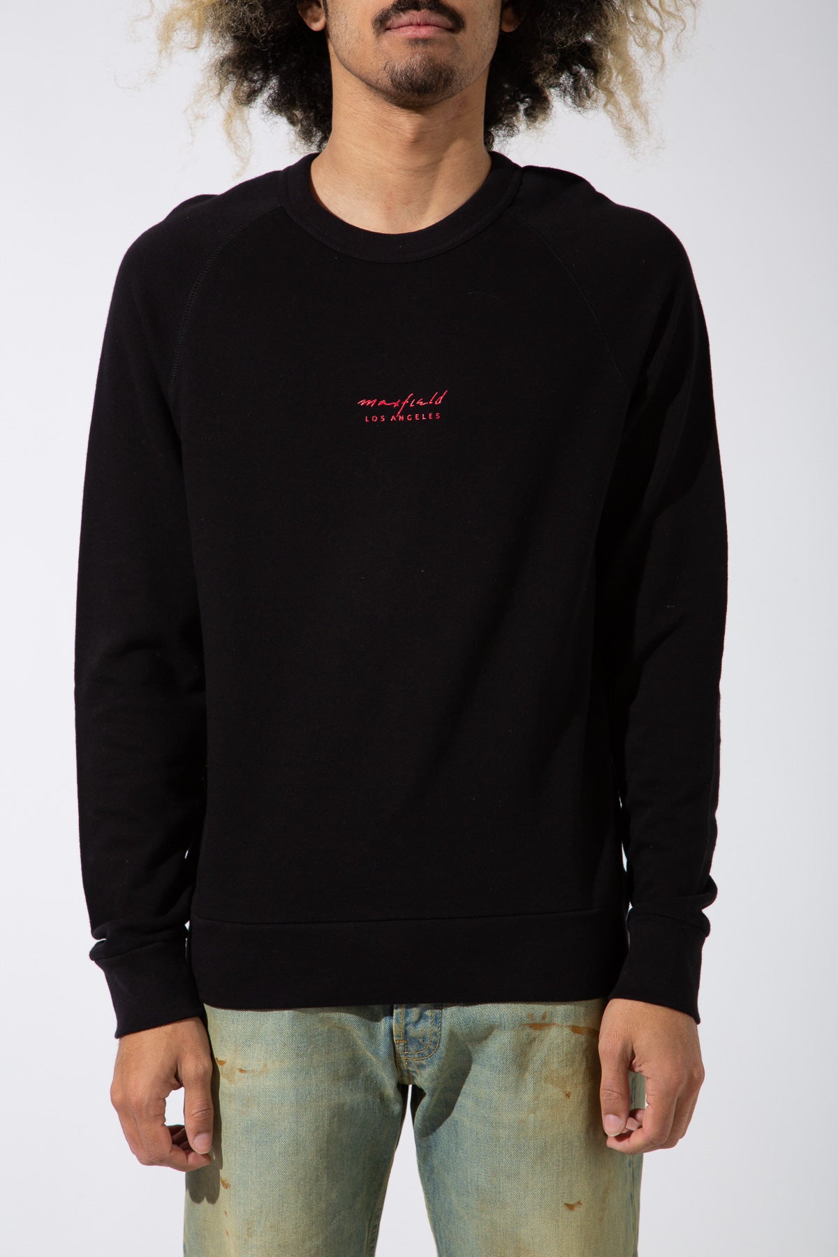 MAXFIELD MERCH COLLECTION | MINI LOGO CREWNECK - MAXFIELD LA