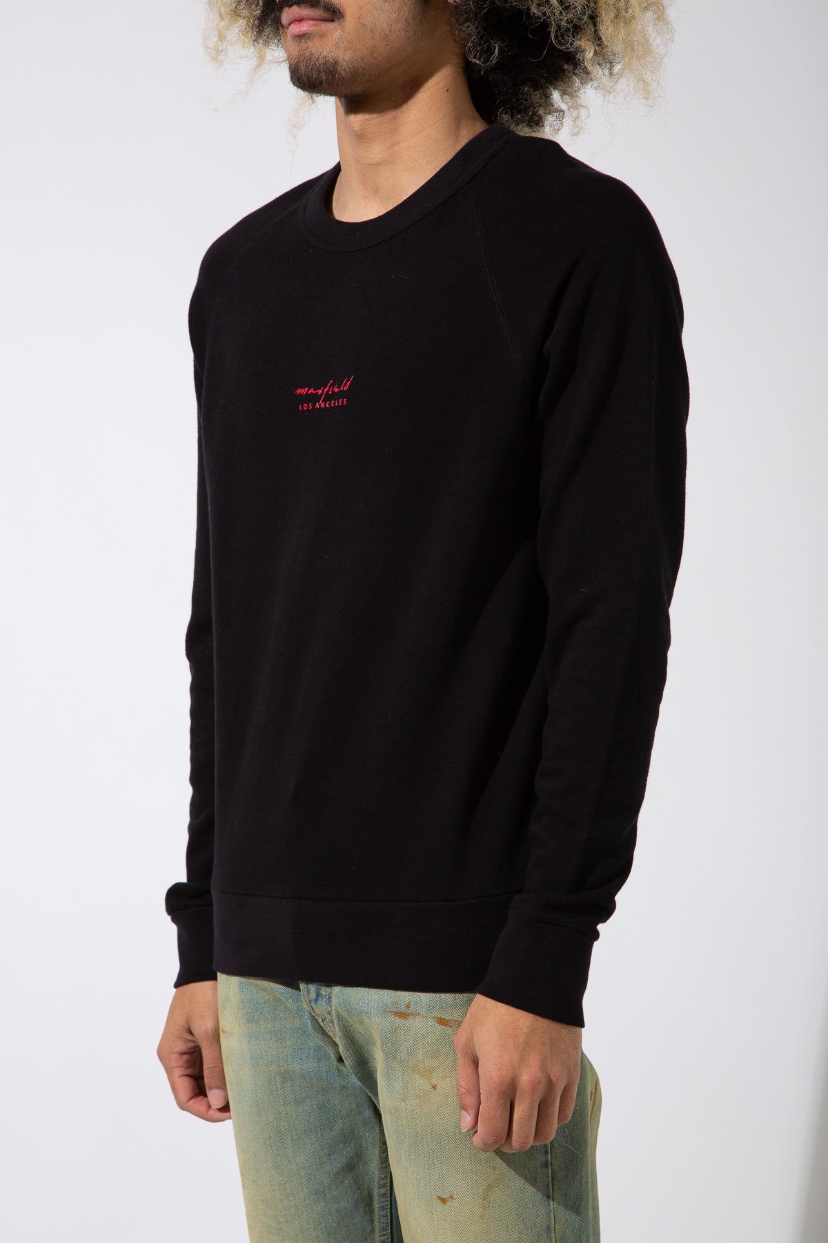 MAXFIELD MERCH COLLECTION | MINI LOGO CREWNECK - MAXFIELD LA