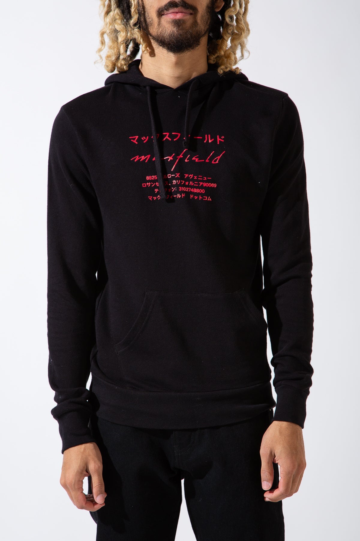 MAXFIELD MERCH COLLECTION | JAPANESE LOGO HOODIE - MAXFIELD LA