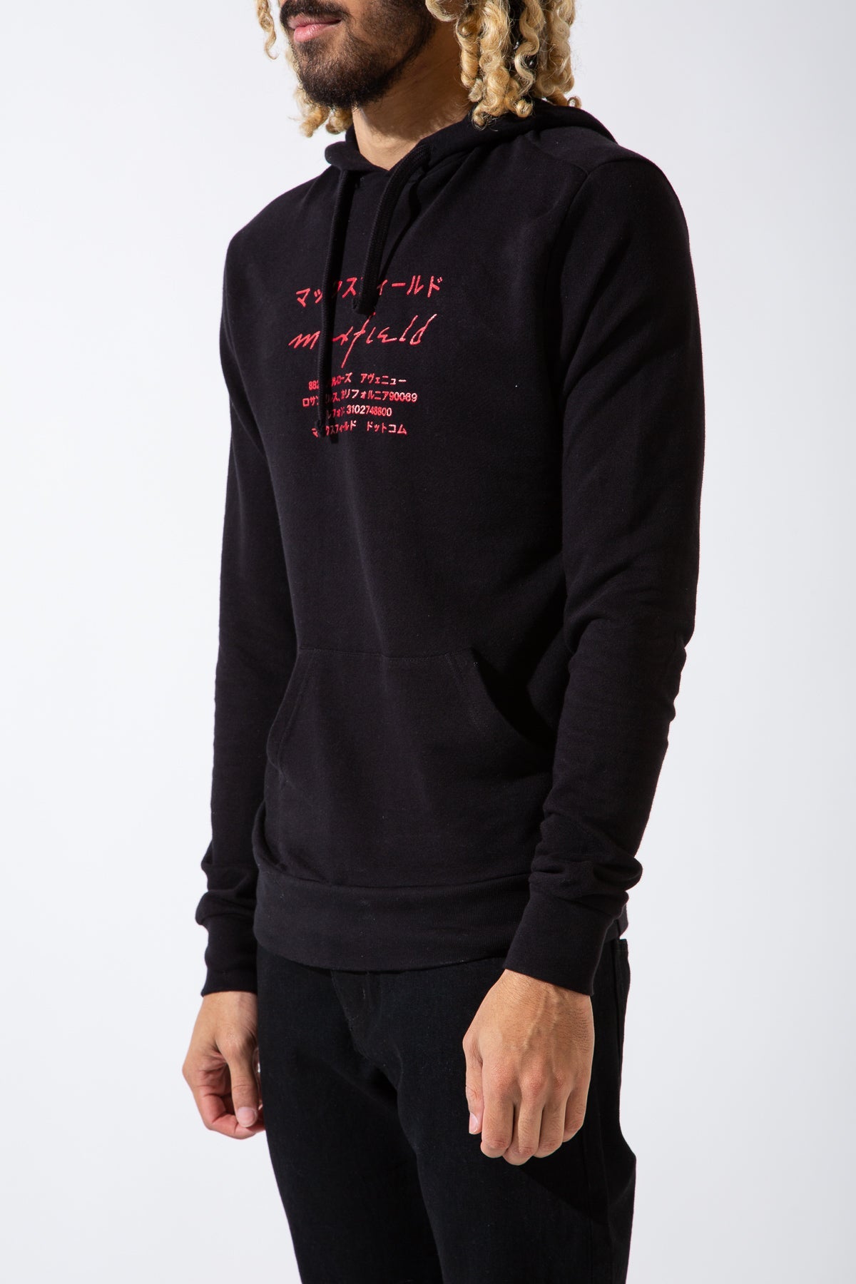 MAXFIELD MERCH COLLECTION | JAPANESE LOGO HOODIE - MAXFIELD LA