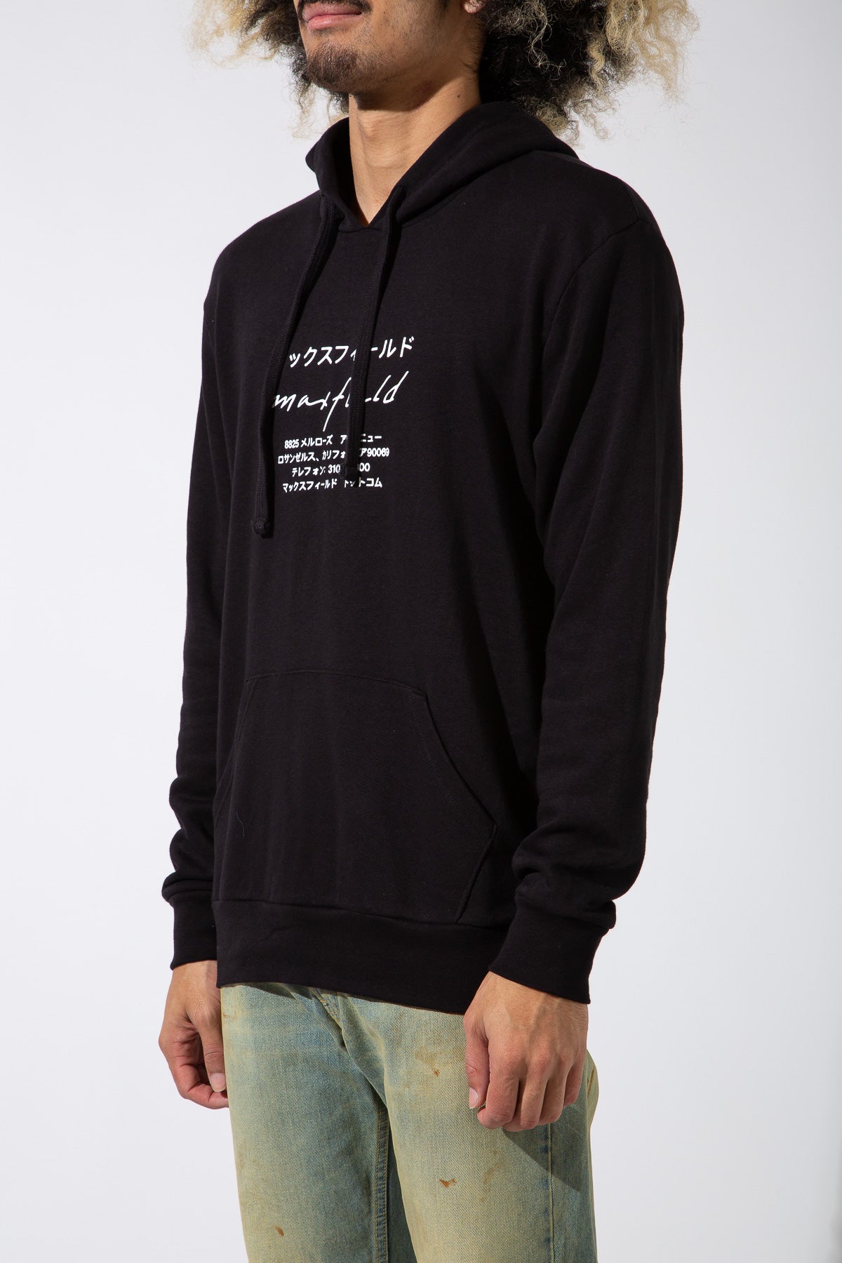 MAXFIELD MERCH COLLECTION | JAPANESE LOGO HOODIE - MAXFIELD LA