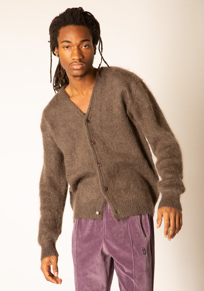 NEEDLES | SOLID MOHAIR CARDIGAN – MAXFIELD LA