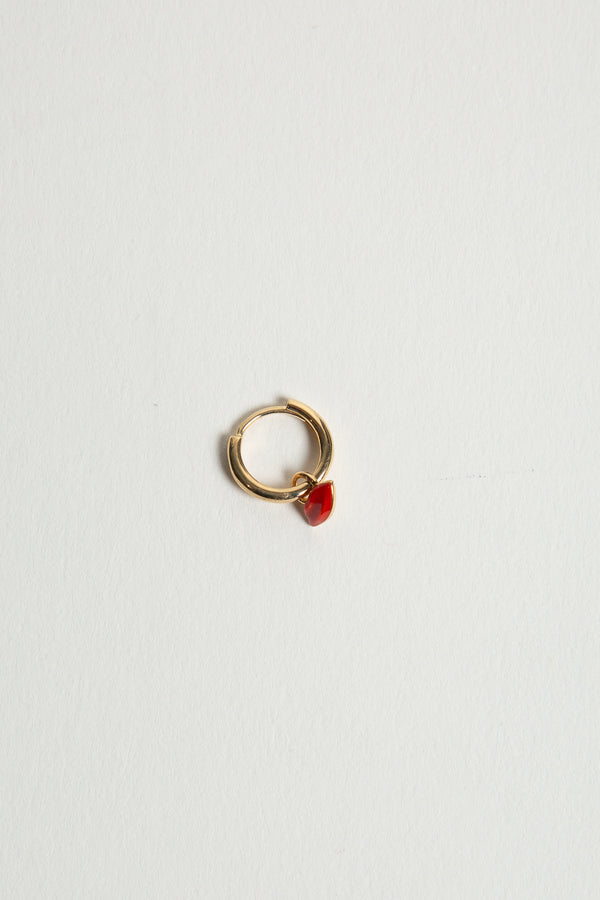 ALISON LOU | MINI LIP CHARM HUGGIE