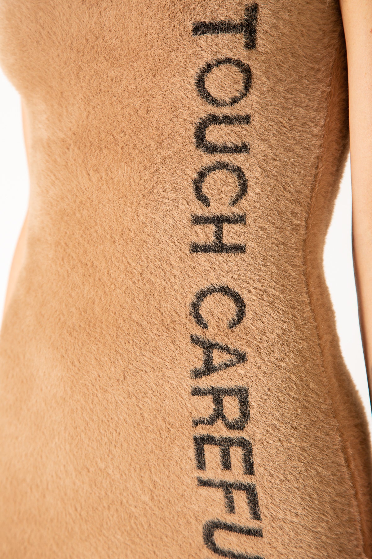 OFF-WHITE | QUOTE FUZZY MINI DRESS - MAXFIELD LA