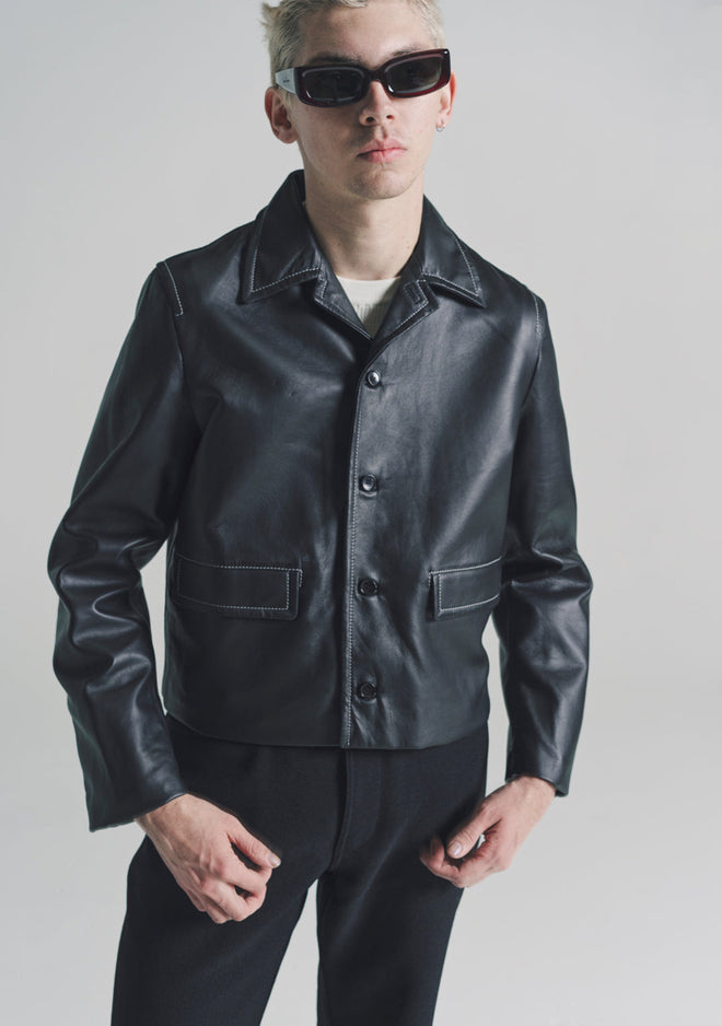 SECOND/LAYER | MAD DOG LEATHER JACKET