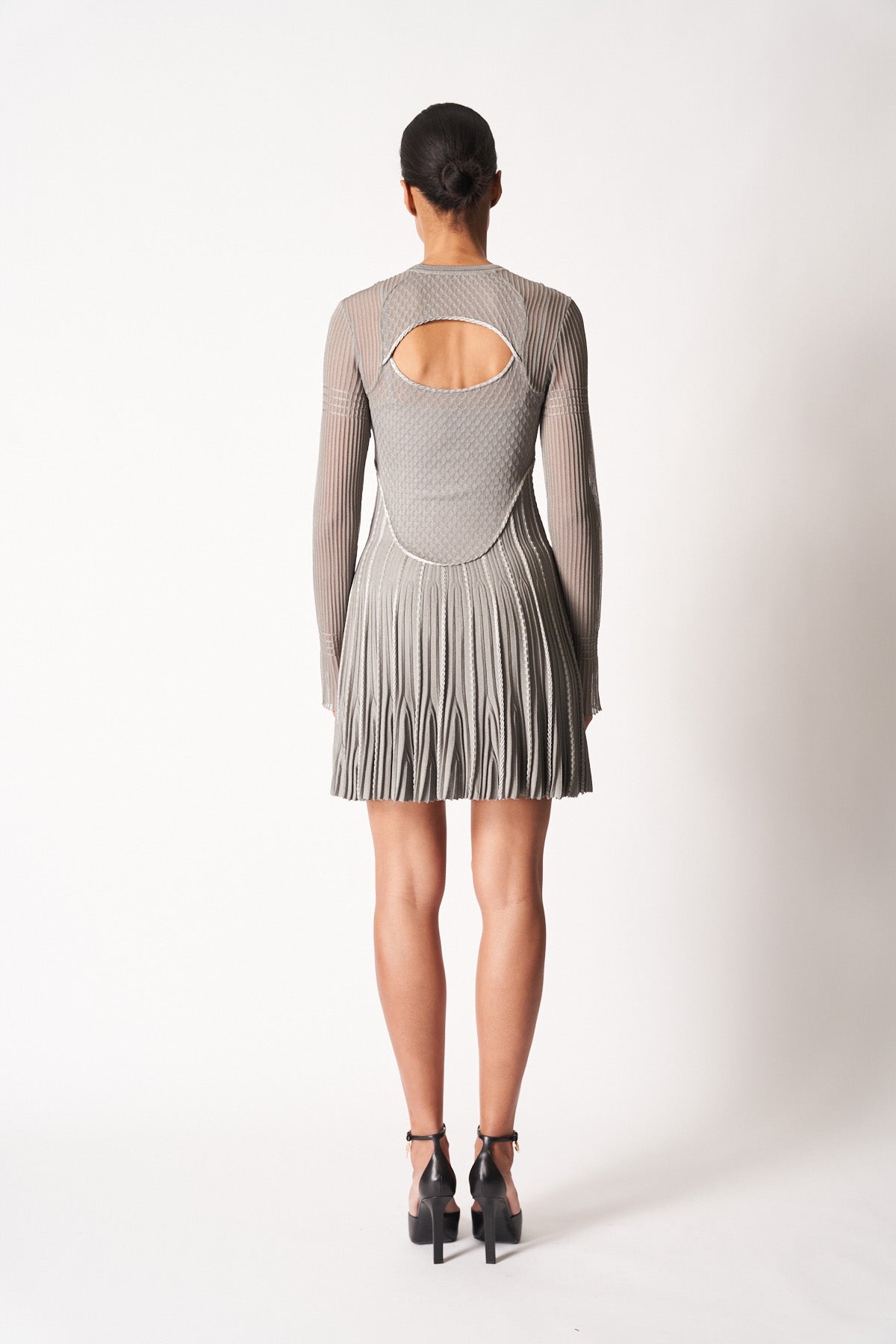 GIVENCHY | PLEATED KNIT DRESS - MAXFIELD LA