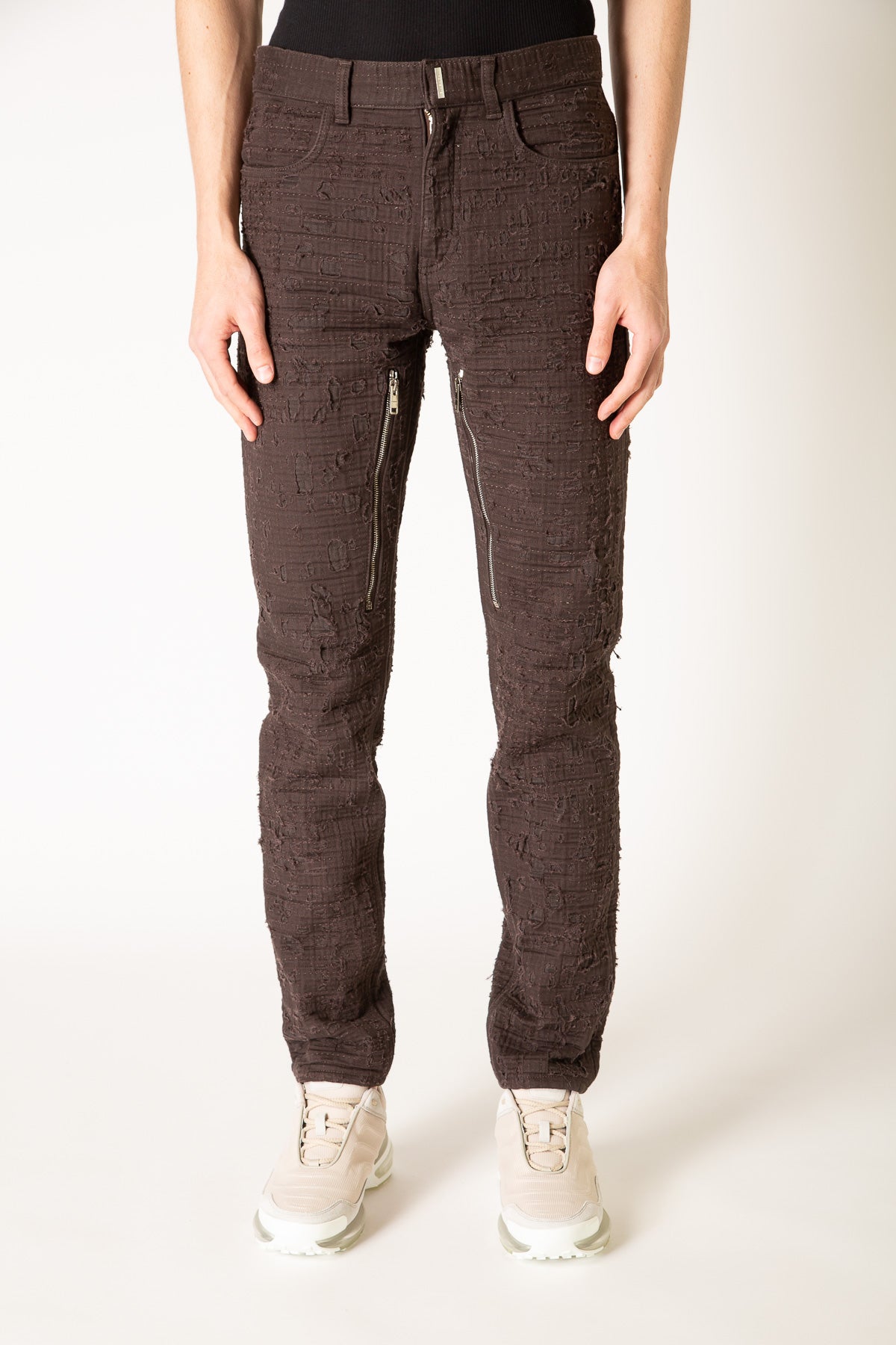 GIVENCHY | SLIM FIT DENIM TROUSERS - MAXFIELD LA