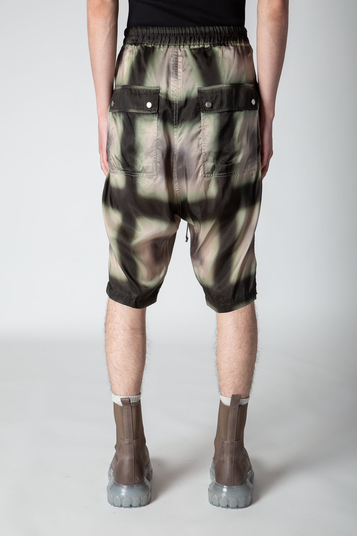 RICK OWENS | BELA POD PLAID SHORTS - MAXFIELD LA
